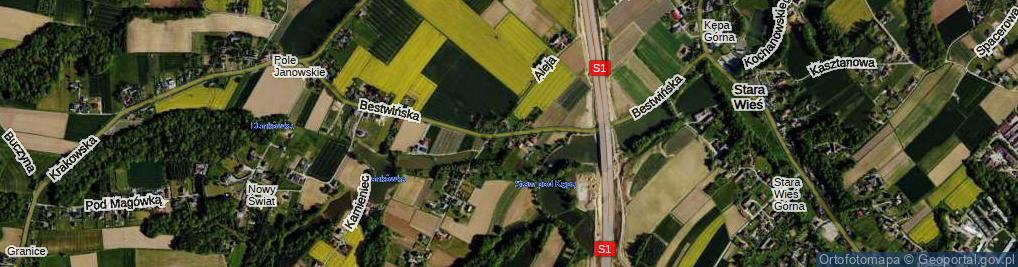 Zdjęcie satelitarne Bestwińska ul.